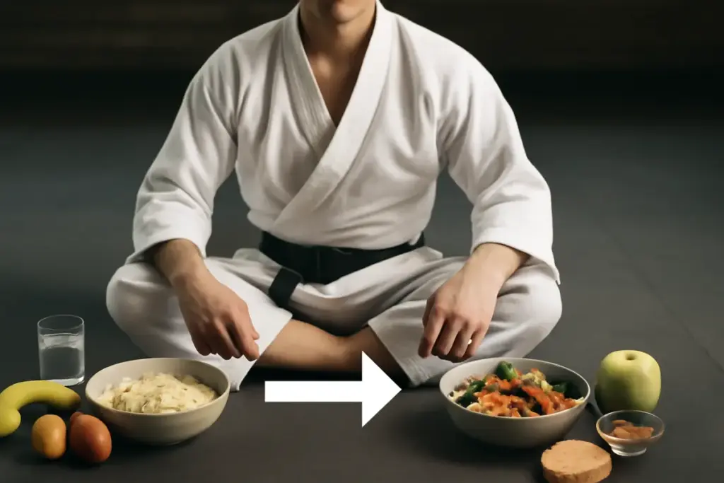 Cosa mangiare prima e dopo un allenamento di arti marziali? Le combinazioni energetiche migliori