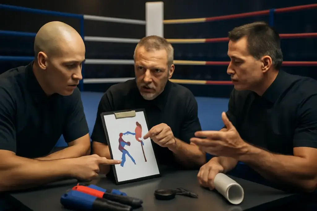 Cos’è previsto nel briefing pre-gara degli arbitri di kickboxing? Aspetti poco discussi ma utilissimi anche agli atleti