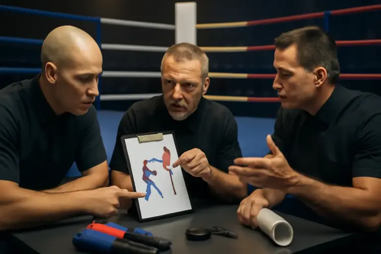 Cos’è previsto nel briefing pre-gara degli arbitri di kickboxing? Aspetti poco discussi ma utilissimi anche agli atleti