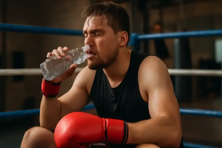 Idratazione negli sport da combattimento: perché molti combattono stanchi senza accorgersene
