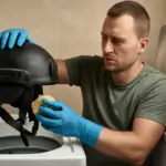 Come lavare il caschetto da combattimento senza rovinarlo davvero: il trucco semplice